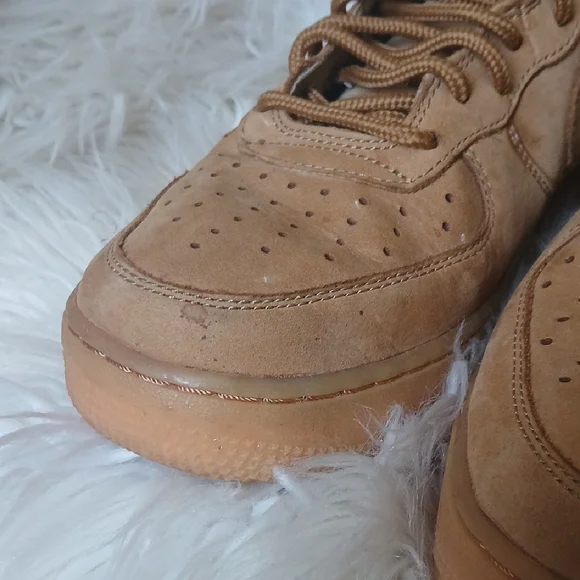 Nike Tan High-Top Sneakers - Picture 9 of 11